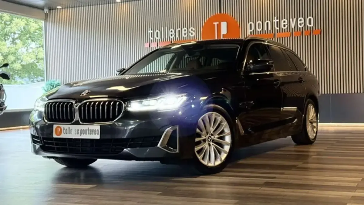 Usado BMW 520 Luxury Line 190 CV (139 kW) 2022 Gris Familiar