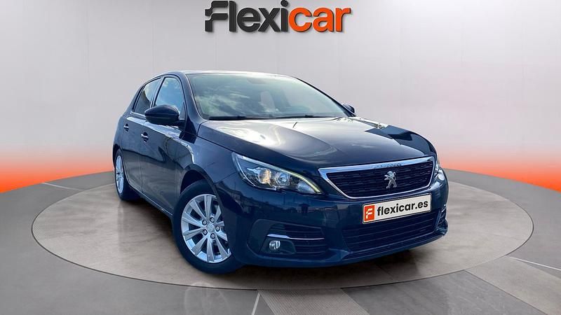 Usado Peugeot 308 Style 131 CV (96 kW) 2020 Azul Utilitario
