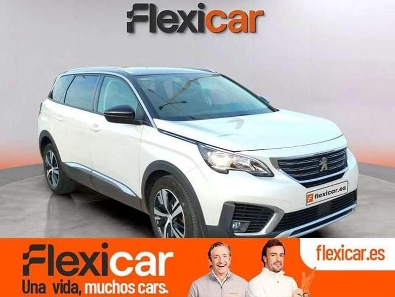 Blanco Usado 2018 Peugeot 5008 Allure Monovolumen | 15.890 € (Precio justo) - Imagen 1/4