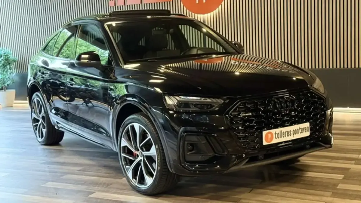 Usado Audi Q5 Sportback S-Line 204 CV (150 kW) 2022 Negro SUV
