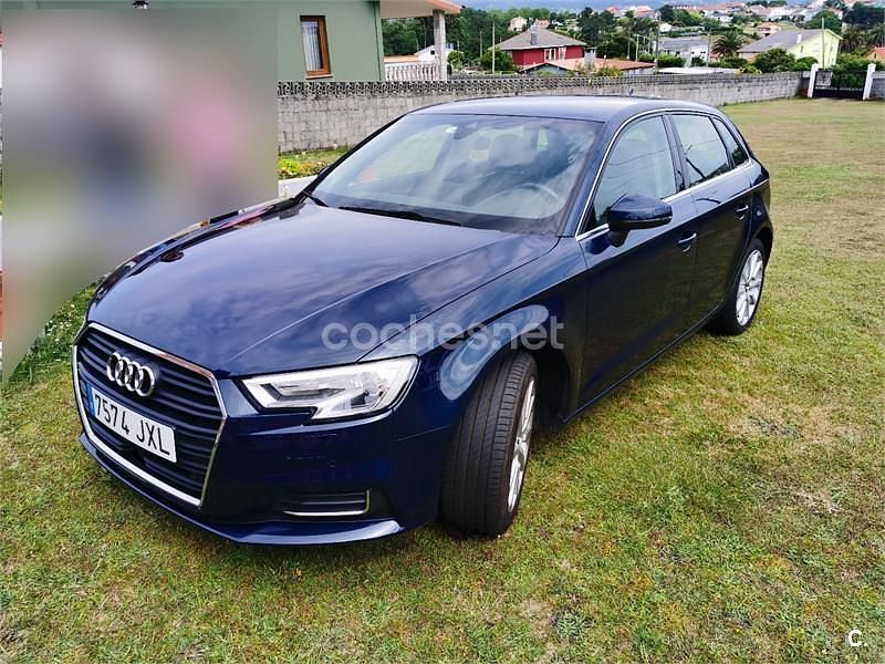 Usado Audi A3 Design 150 CV (110 kW) 2017 Azul Berlina