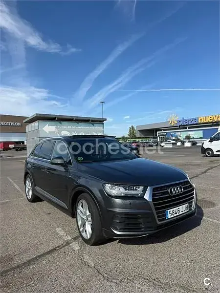 Usado Audi Q7 Sport 272 CV (200 kW) 2015 Gris / plata SUV