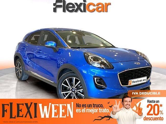 Azul Usado 2023 Ford Puma Gen-E Titanium SUV | 18.470 € (Buen precio) - Imagen 1/4