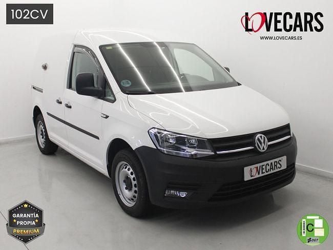 Usado VW Caddy 102 CV (75 kW) 2021 Blanco Monovolumen