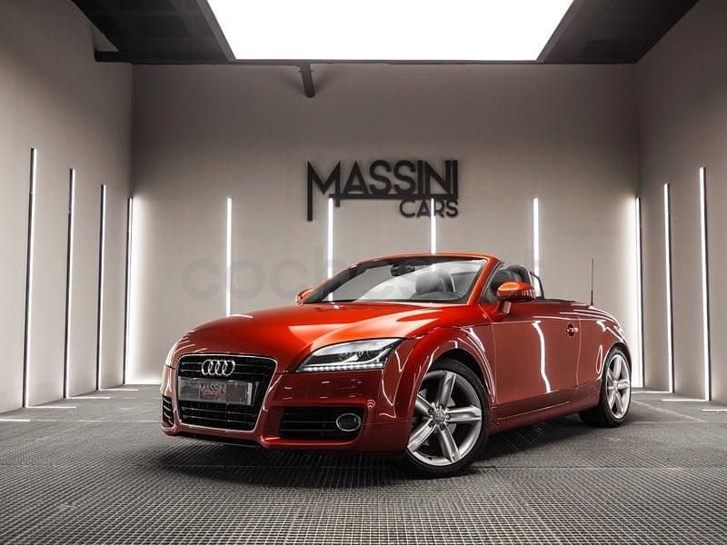 Usado Audi TT Roadster S-Line 160 CV (117 kW) 2011 Naranja Descapotable