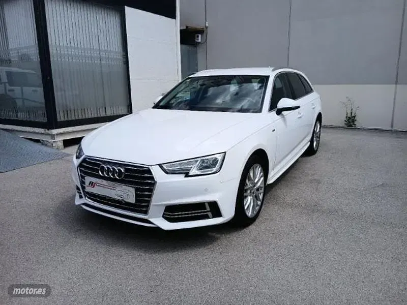 Usado Audi A4 Design 150 CV (110 kW) 2016 Blanco Familiar
