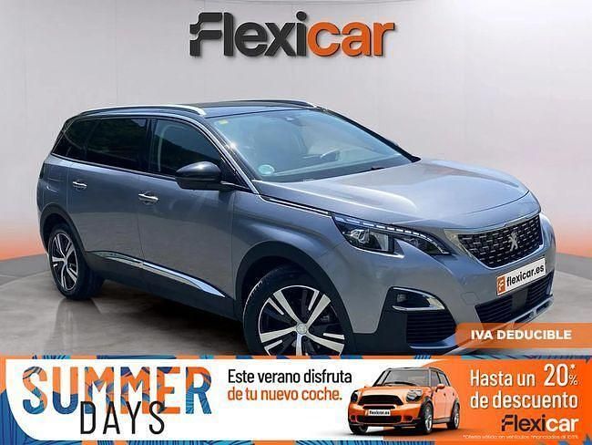 Gris / plata Usado 2020 Peugeot 5008 Allure Monovolumen | 22.490 € (Precio justo) - Imagen 1/4