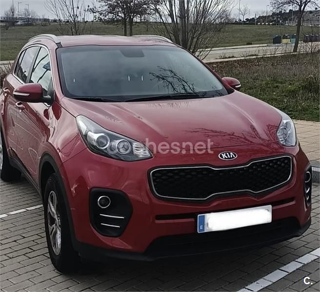 Rojo Usado 2017 Kia Sportage SUV | 14.500 € (Precio justo) - Imagen 1/4