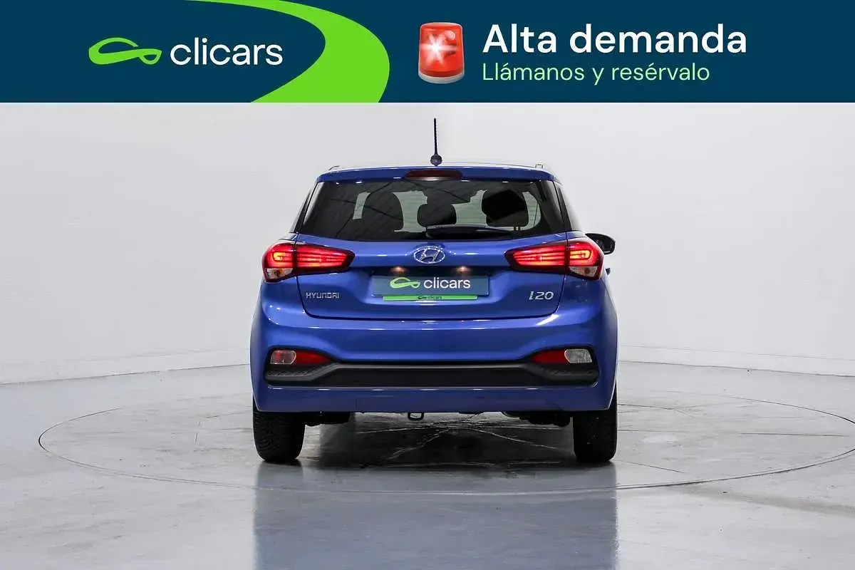 Usado Hyundai i20 99 CV (72 kW) 2020 Azul Utilitario