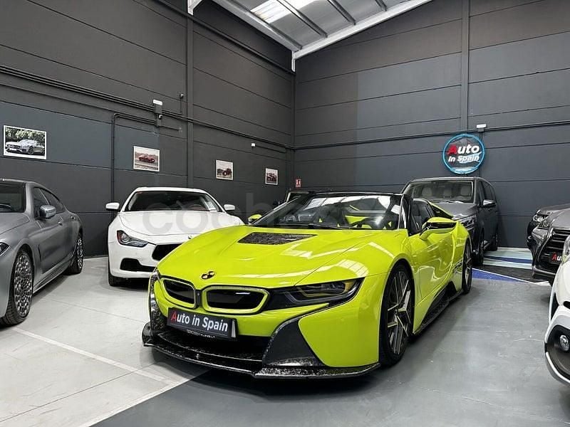 Usado BMW i8 374 CV (275 kW) 2019 Verde Descapotable