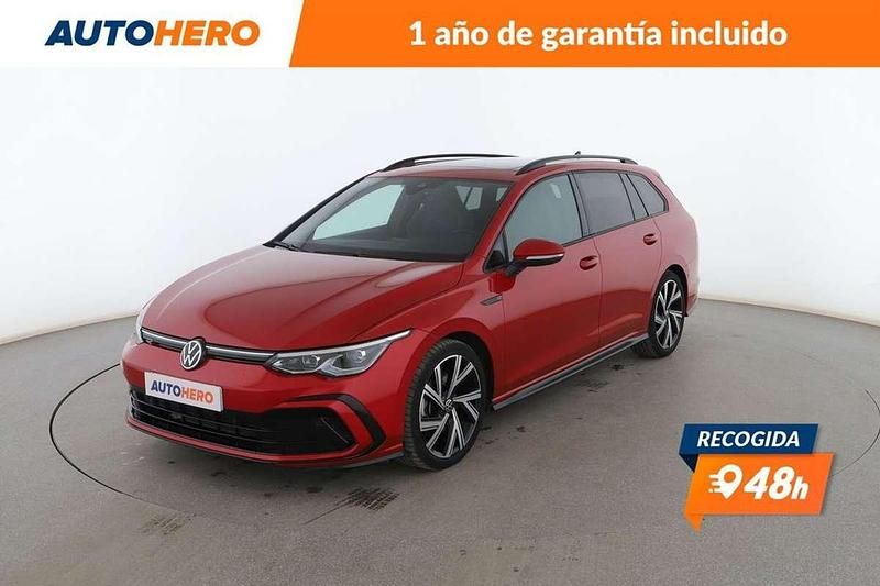 Rojo Usado 2022 VW Golf VIII R-line Familiar | 27.904 € (Caro) - Imagen 1/3