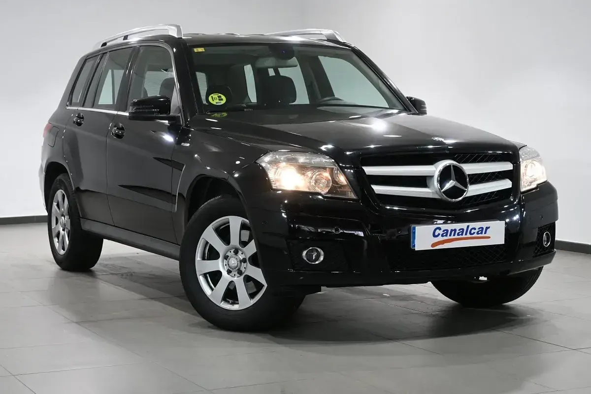 Usado Mercedes GLK220 170 CV (125 kW) 2011 Negro SUV