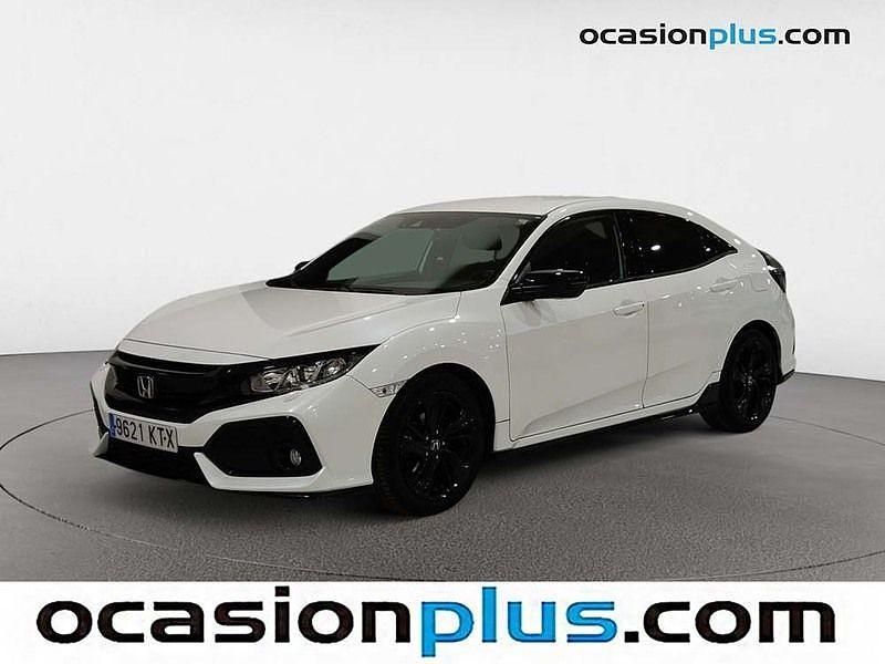 Negro Usado 2019 Honda Civic Dynamic Utilitario | 18.319 € (Buen precio) - Imagen 1/4