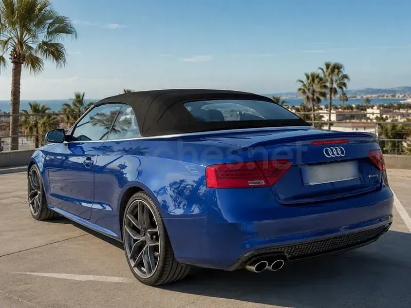 Usado Audi A5 Cabriolet Advanced 245 CV (180 kW) 2015 Azul Descapotable