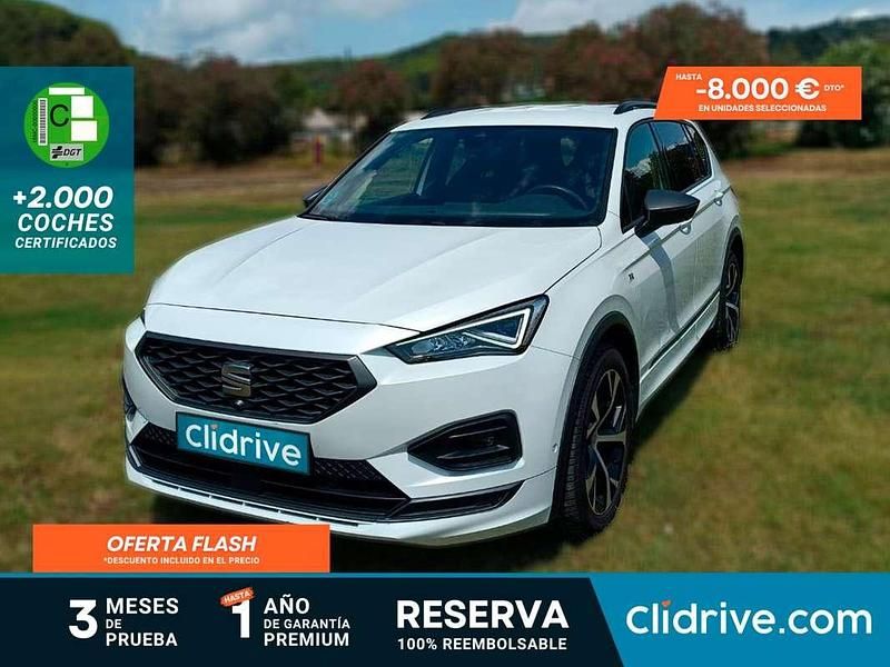 Blanco Usado 2021 Seat Tarraco FR SUV | 28.990 € (Precio justo) - Imagen 1/3