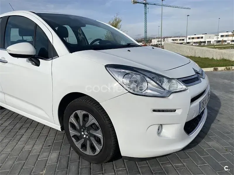 Usado Citroën C3 PureTech 68 CV (50 kW) 2015 Blanco Berlina