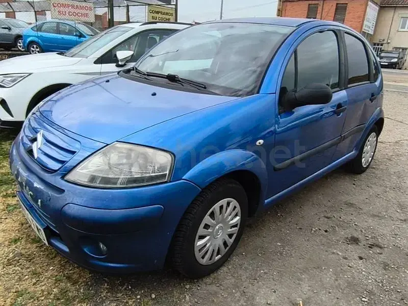 Usado Citroën C3 Exclusive 70 CV (51 kW) 2005 Azul Berlina