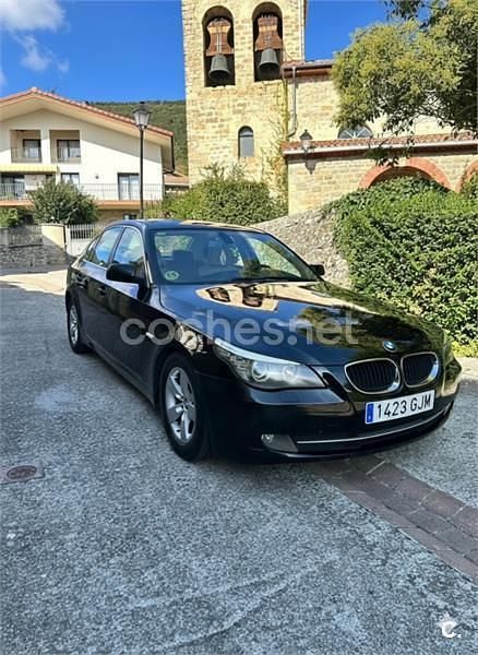 Usado BMW 520 Comfort Edition 163 CV (119 kW) 2008 Negro Berlina