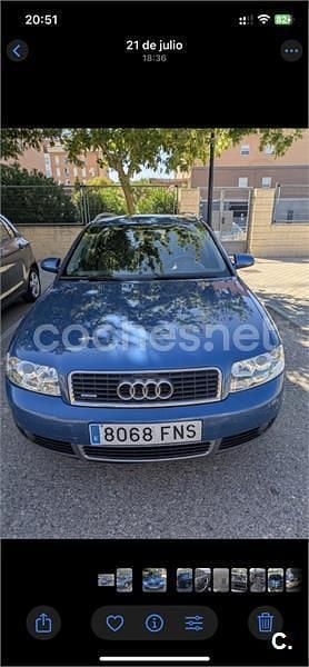 Azul Usado 2007 Audi A4 Familiar | 3999 € (Precio justo) - Imagen 1/4