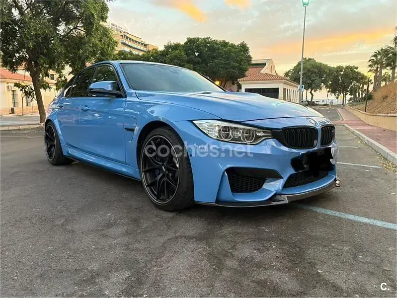 Usado BMW M3 431 CV (317 kW) 2017 Azul Berlina
