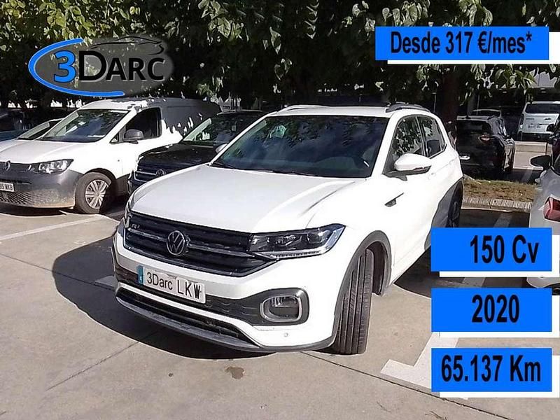 Blanco Usado 2020 VW T-Cross Sport SUV | 18.000 € (Super precio) - Imagen 1/4