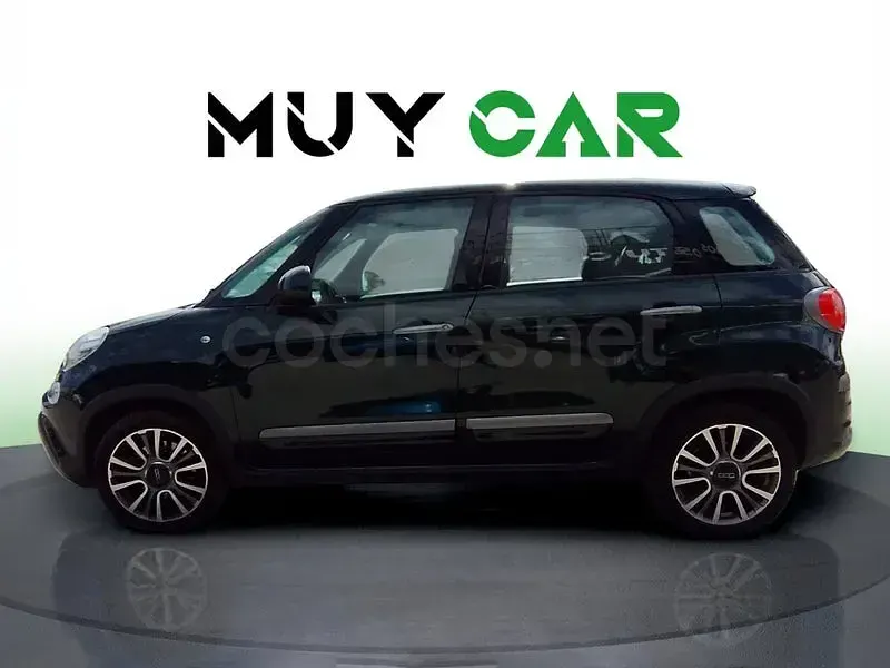 Usado Fiat 500L Cross 120 CV (88 kW) 2018 Verde Monovolumen