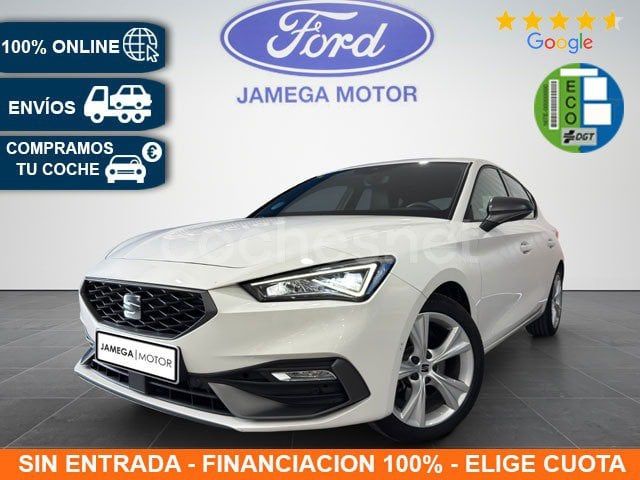 Blanco Usado 2020 Seat Leon FR Familiar | 19.490 € (Precio justo) - Imagen 1/4