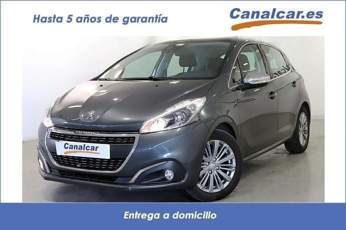 Gris Usado 2015 Peugeot 208 Allure Utilitario | 7291 € (Buen precio) - Imagen 1/4