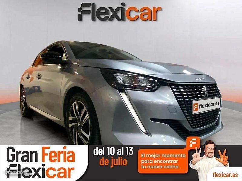 Gris / plata Usado 2022 Peugeot 208 Allure Utilitario | 13.390 € (Precio justo) - Imagen 1/4