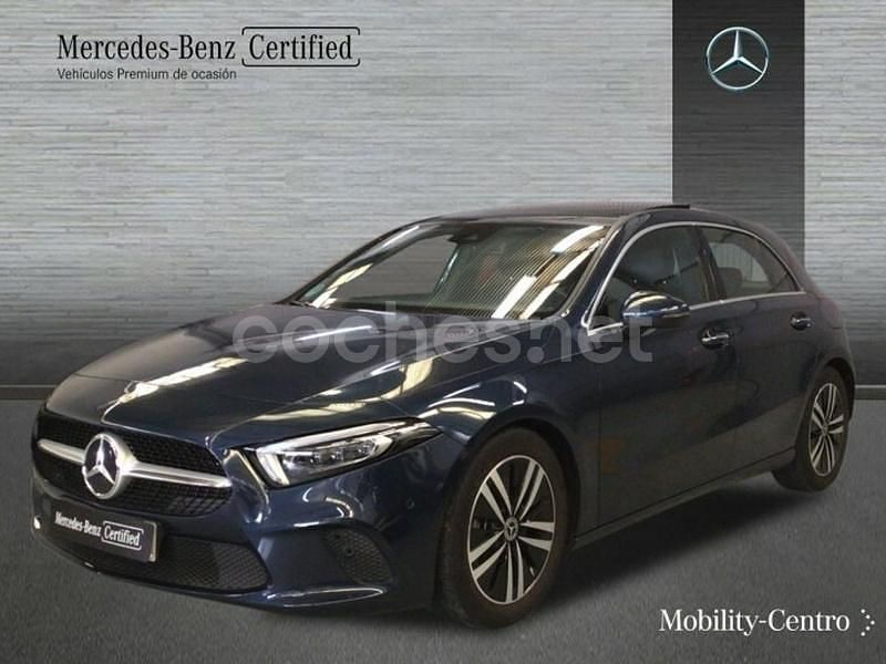 Denim blue metallic paint Usado 2022 Mercedes A200 Progressive Berlina | 32.900 € (Un poco caro) - Imagen 1/4