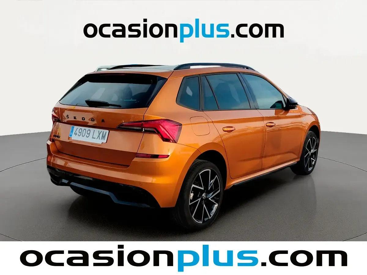 Käytetty Skoda Kamiq Monte Carlo 110 HP (80 kW) 2022 Oranssi Katumaasturi