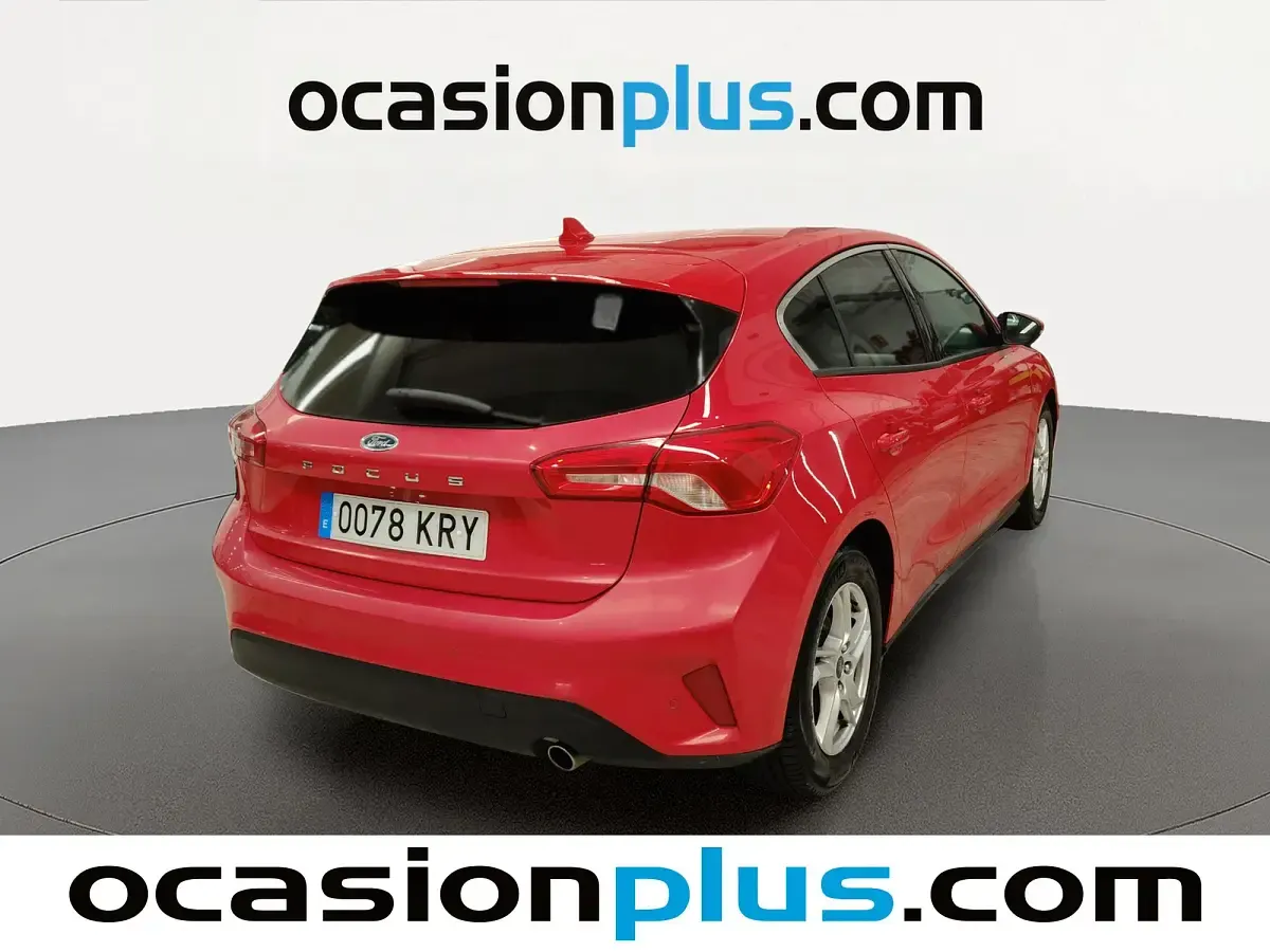 Usado Ford Focus Trend+ 125 CV (91 kW) 2018 Rojo Utilitario