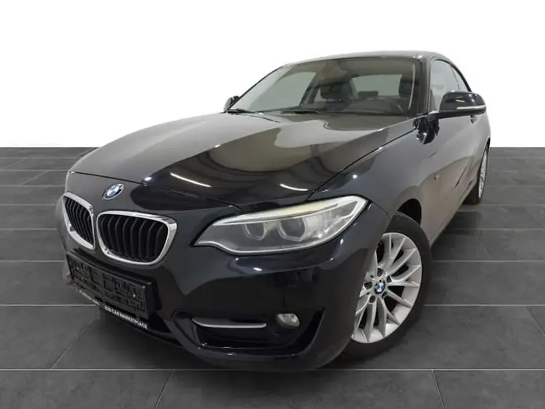 Usado BMW 220 Sport Line 190 CV (139 kW) 2015 Negro Coupe