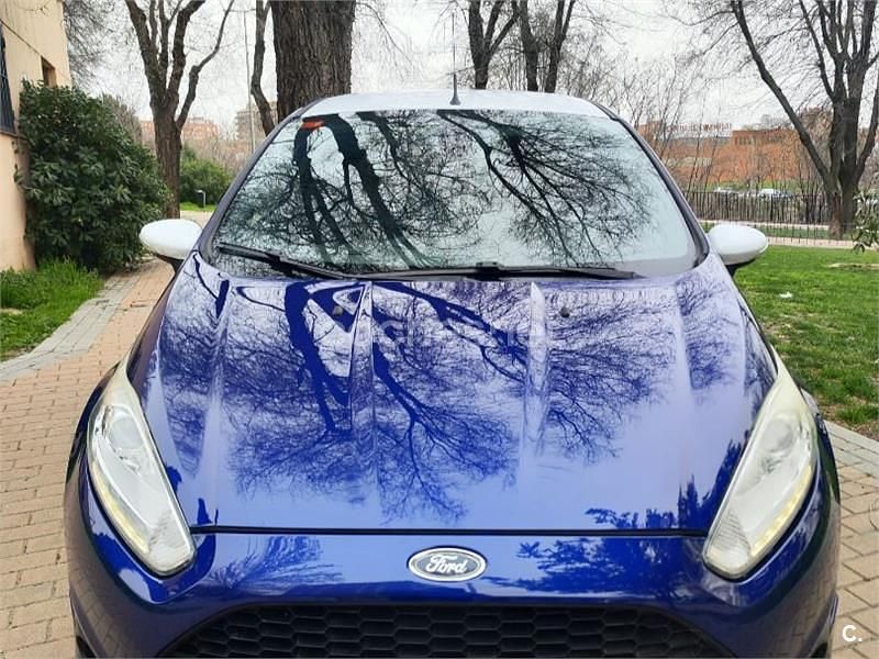 Usado Ford Fiesta ST-Line 100 CV (73 kW) 2017 Azul Berlina