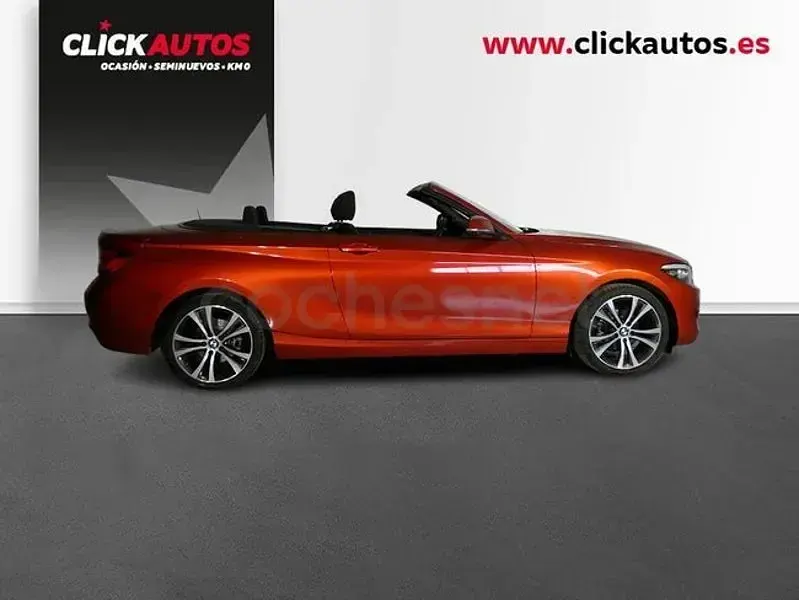Usado BMW 218 136 CV (100 kW) 2021 Naranja Descapotable
