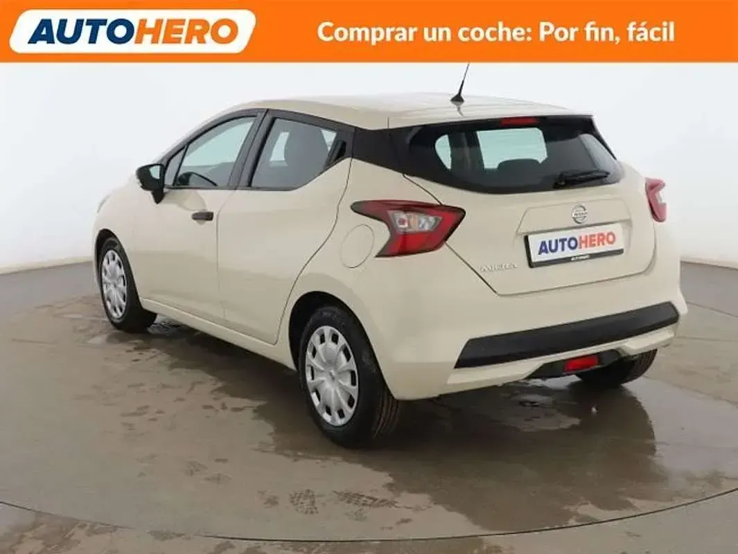 Begagnad Nissan Micra Acenta 101 HK (74 kW) 2019 Beige Halvkombi