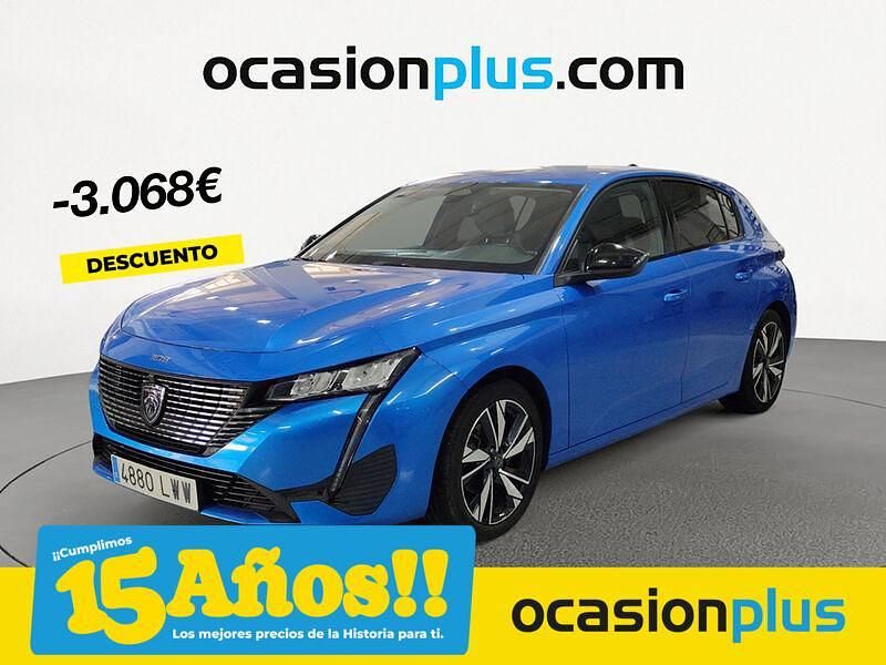 Azul Usado 2022 Peugeot 308 Allure Berlina | 15.250 € (Precio justo) - Imagen 1/4