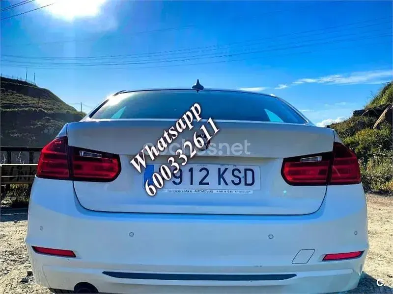 Usado BMW 320 163 CV (119 kW) 2013 Blanco Berlina
