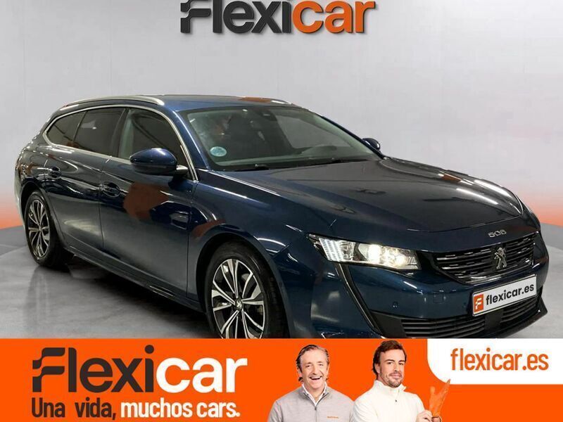 Azul Usado 2021 Peugeot 508 Allure Familiar | 20.790 € (Un poco caro) - Imagen 1/4