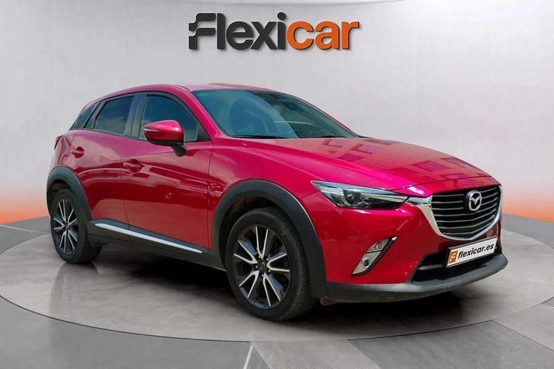 Rojo Usado 2017 Mazda CX-3 Luxury SUV | 12.990 € (Precio justo) - Imagen 1/4