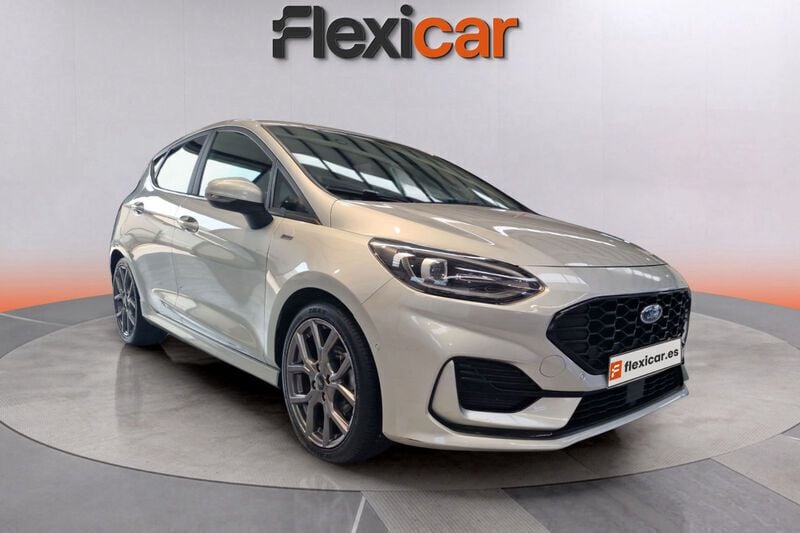 Gris Usado 2023 Ford Fiesta ST-Line Utilitario | 12.990 € (Precio justo) - Imagen 1/4