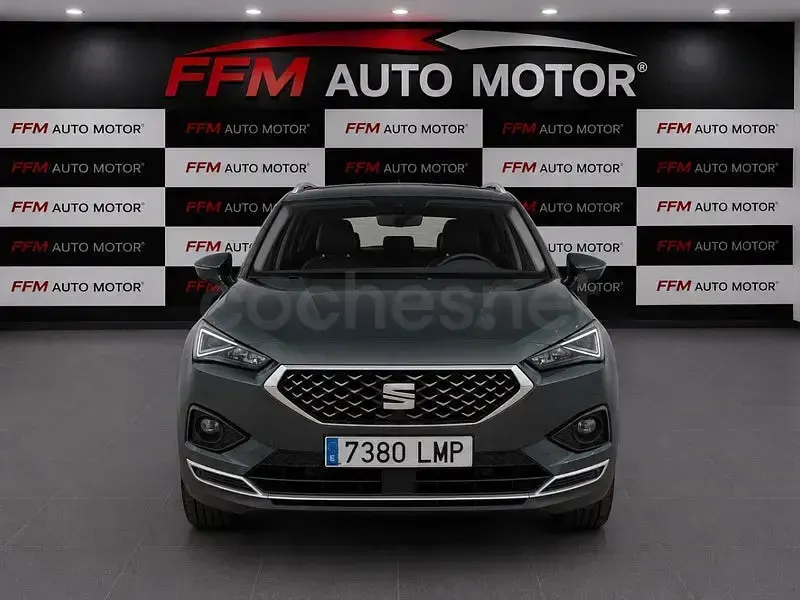 Usado Seat Tarraco 4Drive 200 CV (147 kW) 2021 Gris / plata SUV