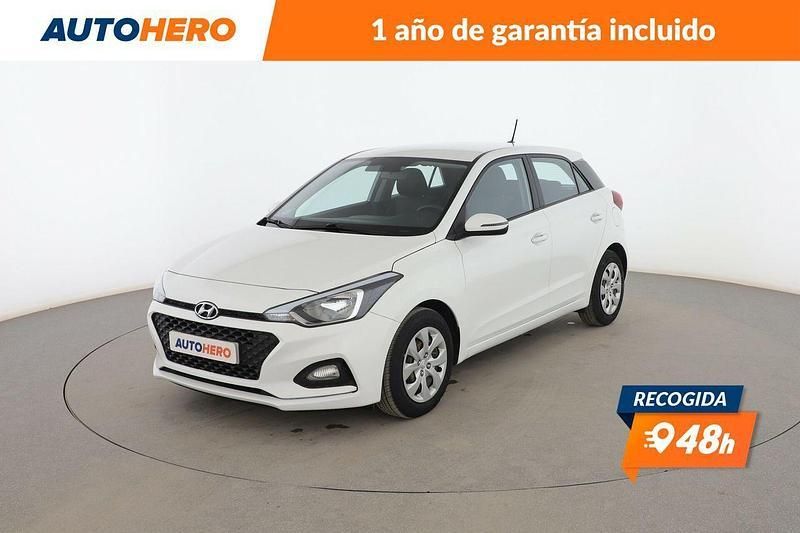 Blanco Usado 2020 Hyundai i20 Berlina | 12.299 € (Precio justo) - Imagen 1/3