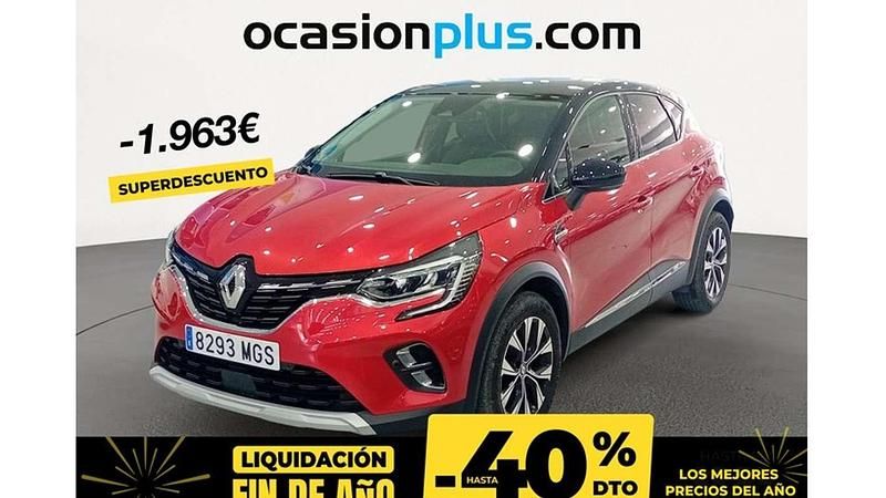 Rojo Usado 2023 Renault Captur Techno SUV | 17.537 € (Buen precio) - Imagen 1/4