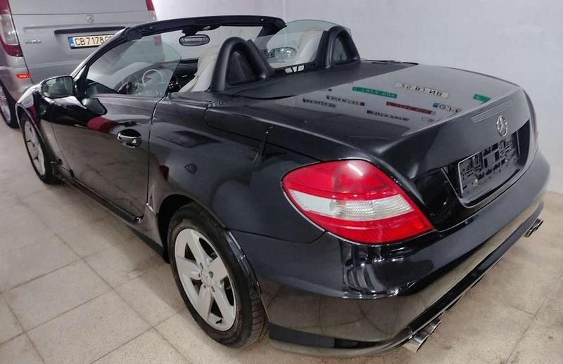 Negro Usado 2005 Mercedes SLK200 Descapotable | 9900 € (Buen precio) - Imagen 1/4