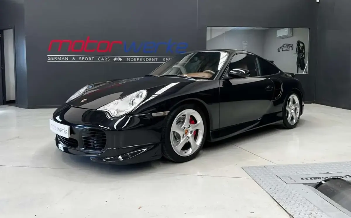 Usado Porsche 911 Turbo 420 CV (308 kW) 2002 Negro Coupe