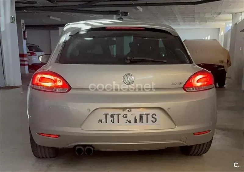 Usado VW Scirocco 200 CV (147 kW) 2009 Gris / plata Coupe