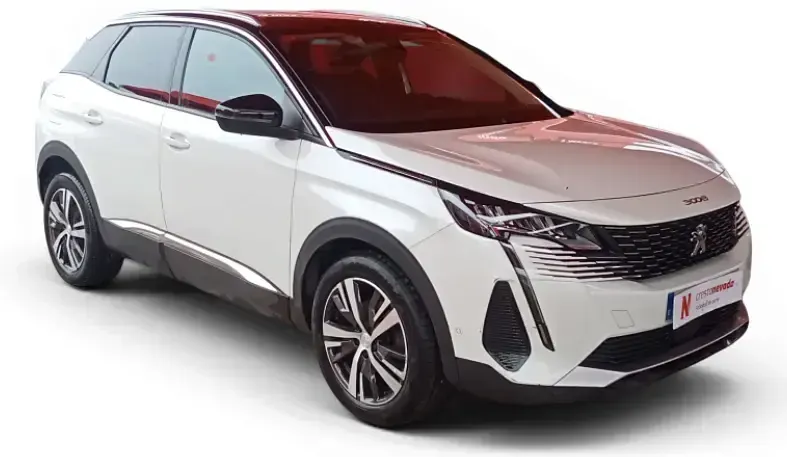 Usado Peugeot 3008 Allure 131 CV (96 kW) 2021 Blanco SUV