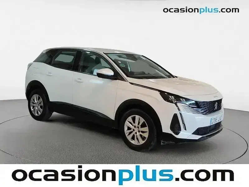 Usado Peugeot 3008 Active 130 CV (95 kW) 2021 Blanco SUV