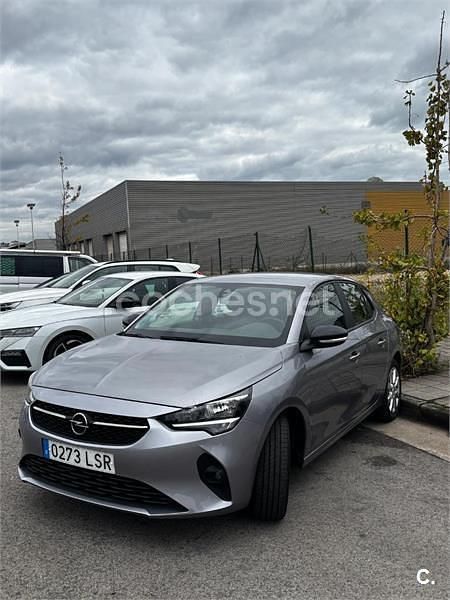 Gris / plata Usado 2021 Opel Corsa Elegance Berlina | 10.490 € (Buen precio) - Imagen 1/4